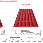 Металлочерепица Крон 350  ТМ  Прушински  ( Pruszynski )