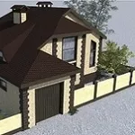 Оригинальный проект дома и его реализация в Севастополе.