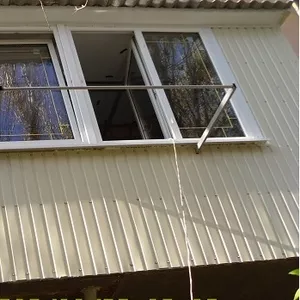 Остекление балконов и лоджий металлопластиком в Феодосии