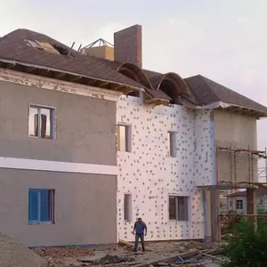 Утепление фасадов зданий по всему Крыму