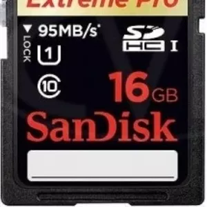 SanDisk sdhc 16GB eXtremePro UHS-I (Class 10) 95MB