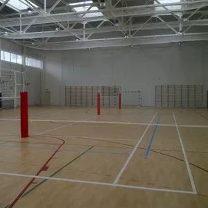 Комплексное оснащение спортивных залов в учебных учреждениях от произв