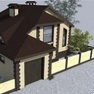 Оригинальный проект дома и его реализация в Севастополе.