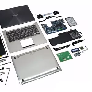 Матрицы,  клавиатуры,  батареи для ноутбуков