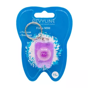 Зубная нить Revyline floss mini для профилактики кариеса и пародонтита