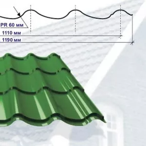 Металлочерепица,  Профнастил