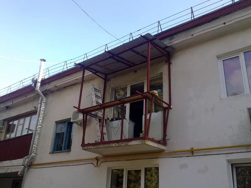 Балкон под ключ Симферополь Крым 3