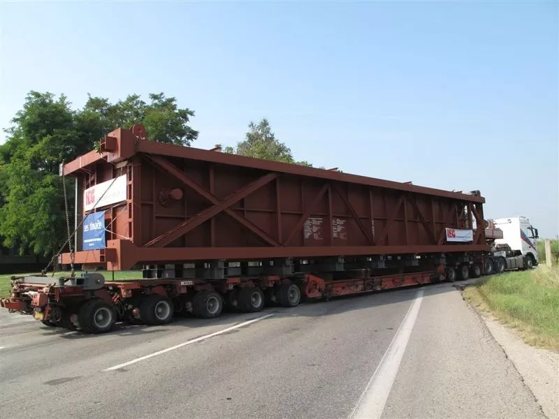 Перевозки негабаритных грузов тралом по Крыму и Украине