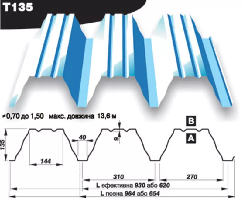 Профнастил (Прушински) Pruszynski  Т135