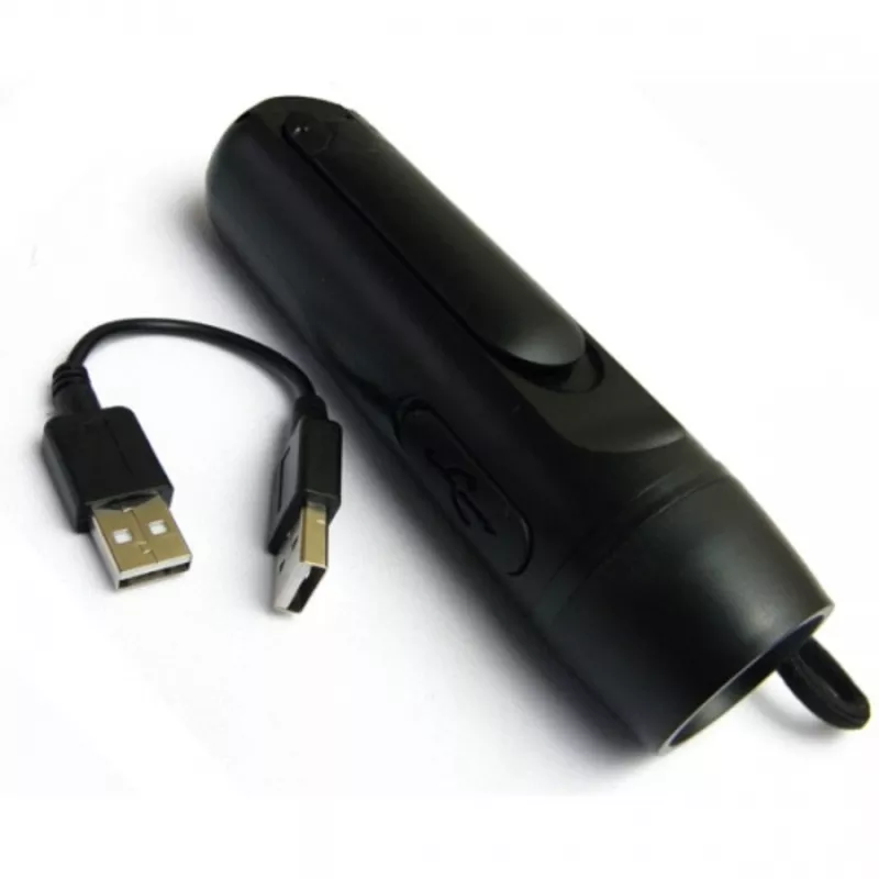 Динамо фонарь сверхяркий,  USB зарядное устройство 3