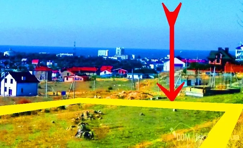 Великолепный участок в Севастополе с панорамным видом на город,  рядом лес. 3