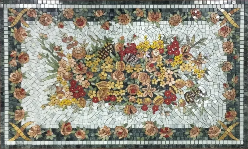 Мозаичные панно мозаика панно смальта хамам бассейн плитка 21