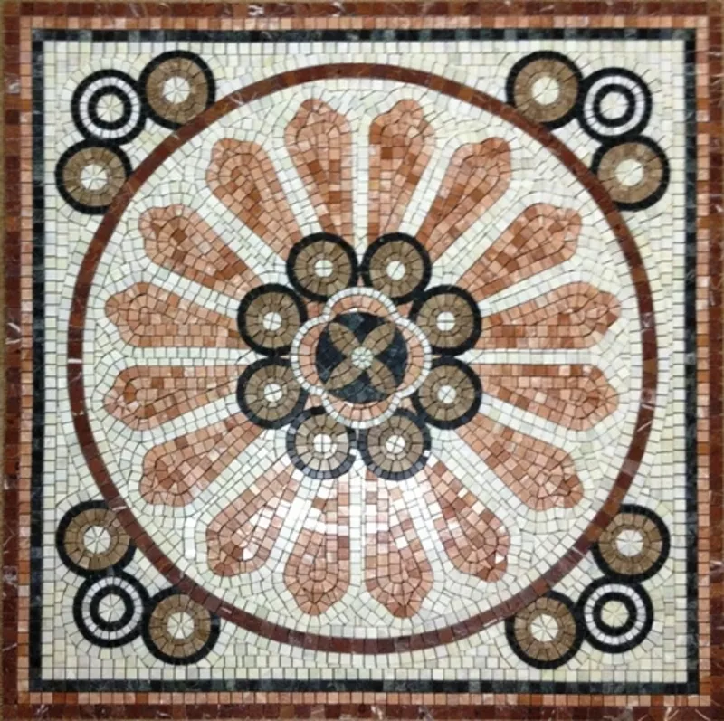 Мозаичные панно мозаика панно смальта хамам бассейн плитка 12