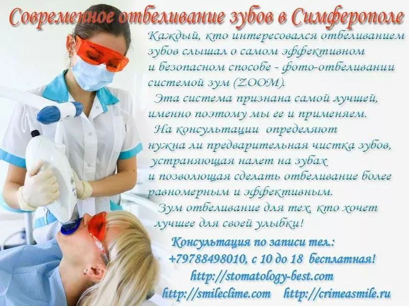 Cамые современные технологии  протезирования зубов,  Симферополь 2