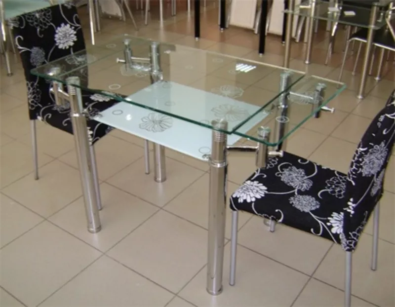 столы из стекла,  стулья,  cамые низкие цены 2