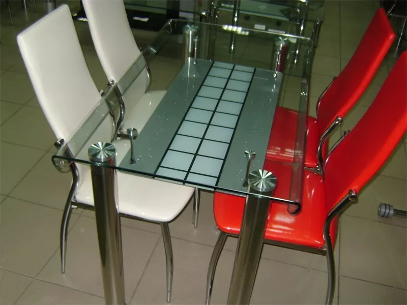 столы из стекла,  стулья,  cамые низкие цены 5