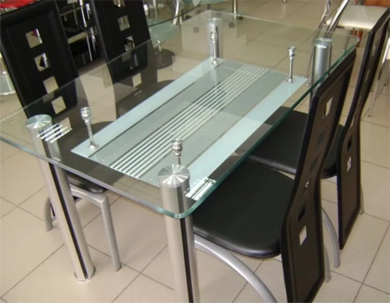 столы из стекла,  стулья,  cамые низкие цены 12